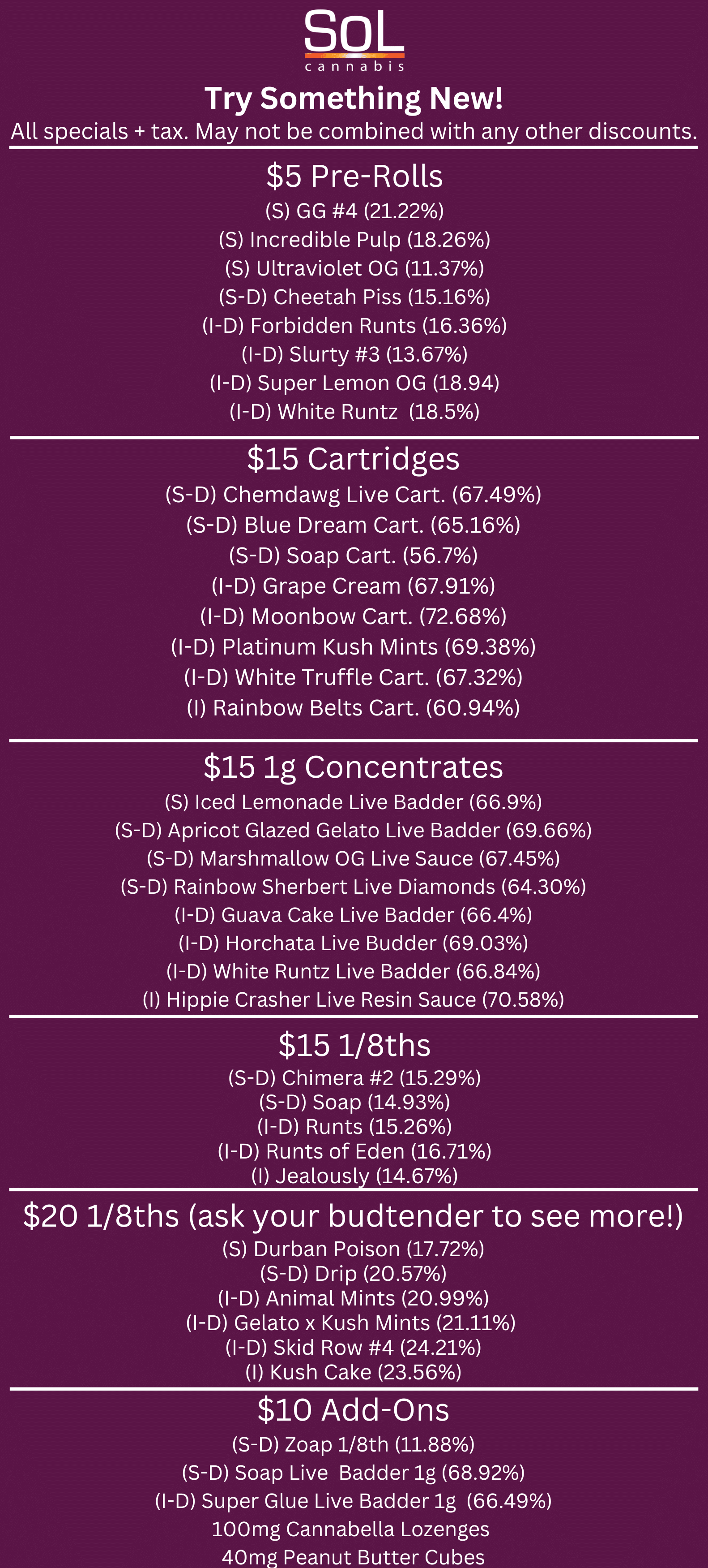 Website Specials long 40